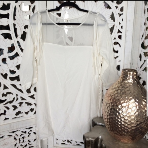 Jen's Pirate Booty Banshee Mini Dress SILK Revolve - Picture 7 of 8